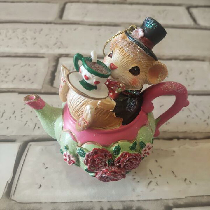 楽天市場】ティーポット＆マウスオーナメント 【当店おススメ】アリス 