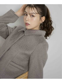 【SALE／70%OFF】シャギージャケット Noela ノエラ ジャケット・アウター その他のジャケット・アウター ベージュ グレー ホワイト【RBA_E】【送料無料】[Rakuten Fashion]