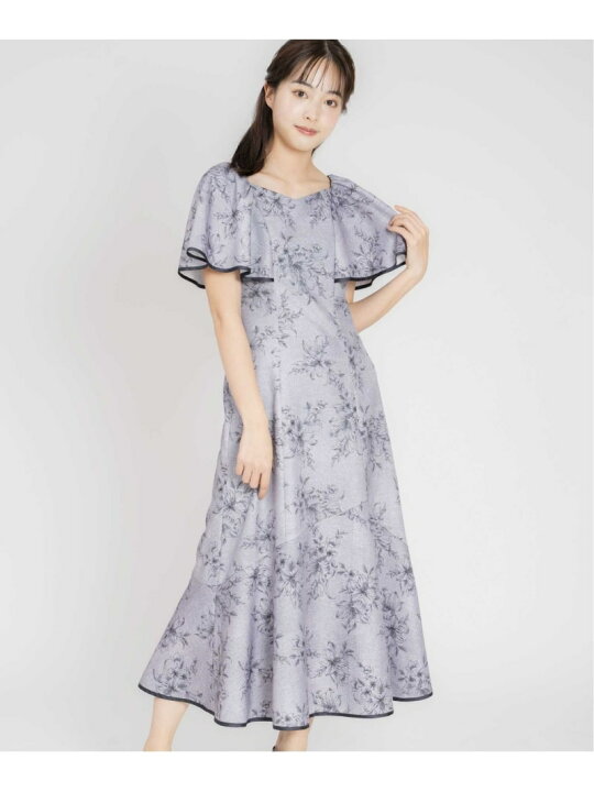 楽天市場】【SALE／80%OFF】リネンライクプリントフラワーワンピース 