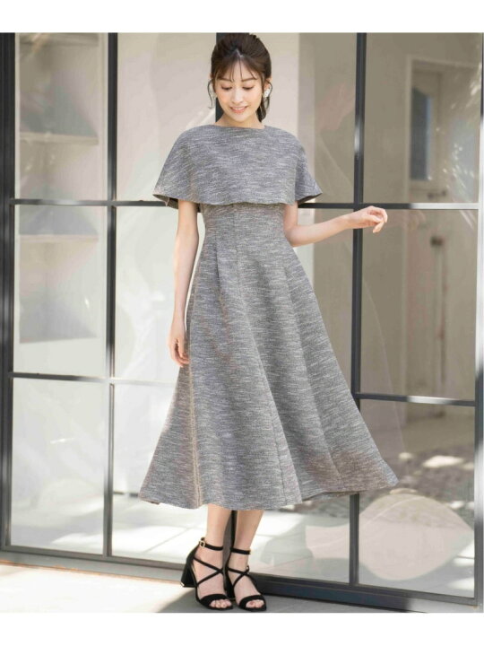 楽天市場】【SALE／80%OFF】【WEB限定】ケープ付きワンピース Noela 