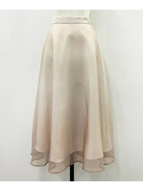 【SALE／70%OFF】グラデオーガンジースカート Noela ノエラ スカート ロング・マキシスカート イエロー ピンク ブルー【RBA_E】【送料無料】[Rakuten Fashion]