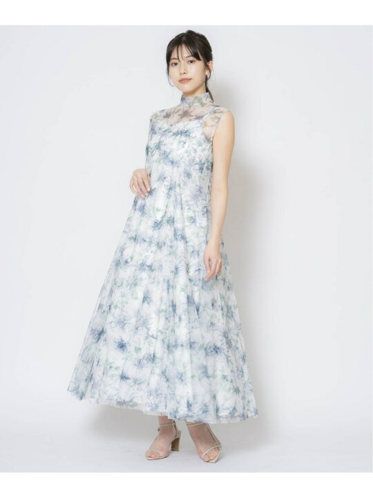 楽天市場】【SALE／50%OFF】花柄キャミワンピ×チュールセット Noela 