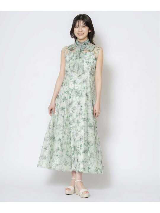 楽天市場】【SALE／50%OFF】花柄キャミワンピ×チュールセット Noela 