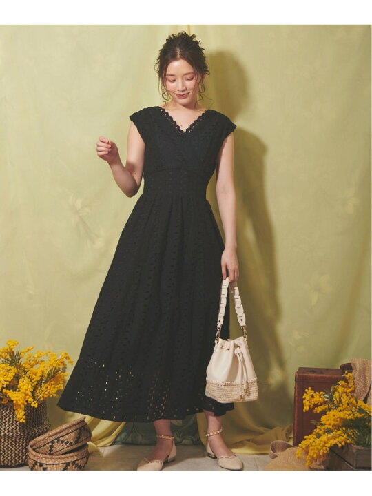楽天市場】【SALE／60%OFF】レースMIXマキシワンピース Noela ノエラ  