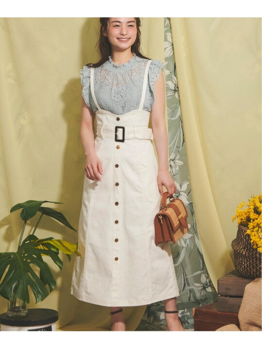 楽天市場】【SALE／70%OFF】ハイウエストデニムジャンスカ Noela  