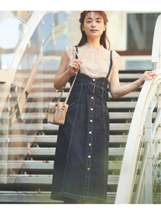 楽天市場】【SALE／70%OFF】ハイウエストデニムジャンスカ Noela  