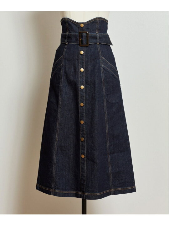楽天市場】【SALE／70%OFF】ハイウエストデニムジャンスカ Noela  