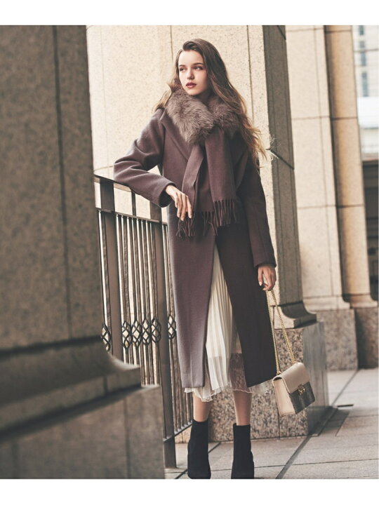 楽天市場】【SALE／60%OFF】ストールSETロングコート Noela ノエラ  