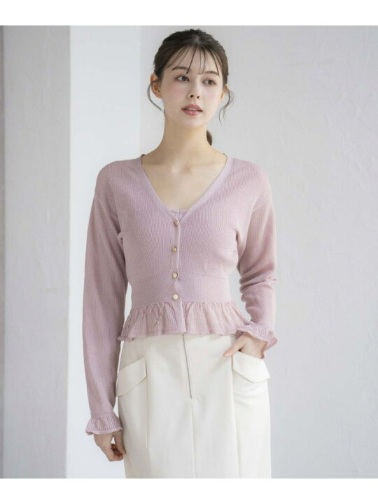 楽天市場】【SALE／70%OFF】透かし編みリブアンサンブルニット Noela 