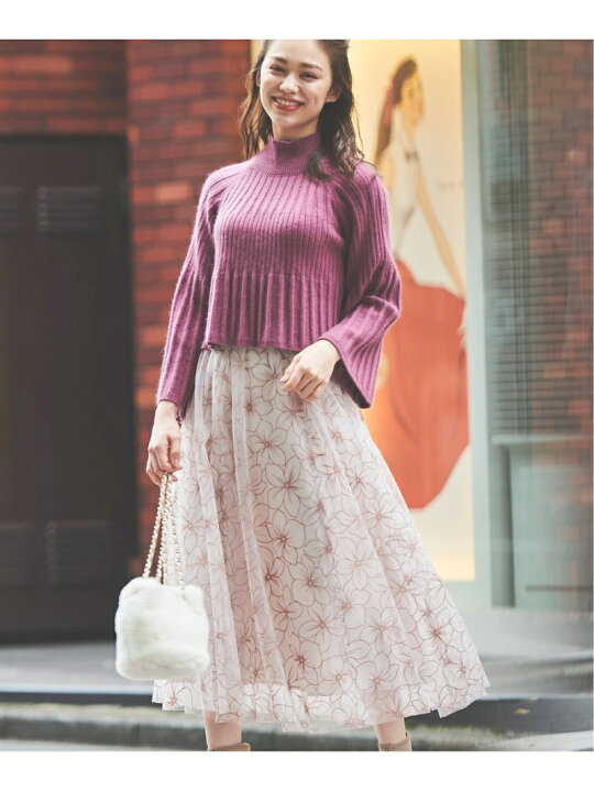 楽天市場】【SALE／70%OFF】フロッキーチュールスカート Noela ノエラ  