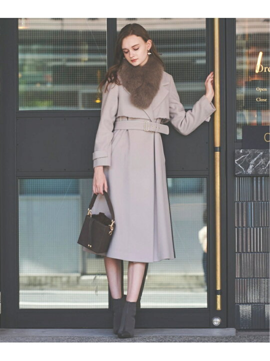楽天市場】【SALE／70%OFF】ウールトレンチコート Noela ノエラ 