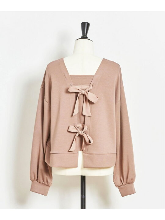 楽天市場】【SALE／60%OFF】バックリボントップス Noela ノエラ 