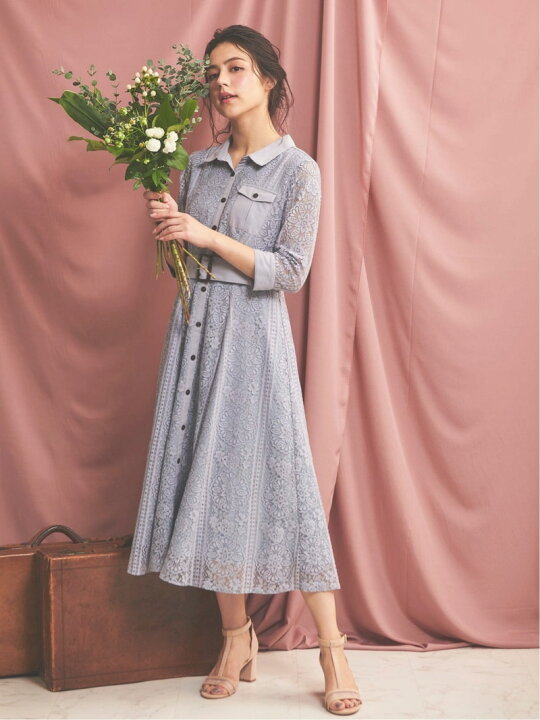 楽天市場】【SALE／60%OFF】レースサファリシャツワンピース Noela 