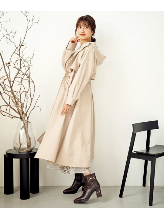 楽天市場】【SALE／70%OFF】ロング丈フーディブルゾン Noela ノエラ 