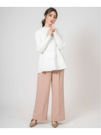 【SALE／80%OFF】タックデザインストレートパンツ Noela ノエラ パンツ その他のパンツ オレンジ ホワイト ブラック【RBA_E】[Rakuten Fashion]