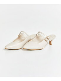 【SALE／80%OFF】メリージェーンミュール Noela ノエラ シューズ・靴 ミュール ブラック ホワイト ベージュ【RBA_E】[Rakuten Fashion]