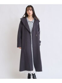 【SALE／70%OFF】ベルト付きショールカラーウールリバーコート Noela ノエラ ジャケット・アウター その他のジャケット・アウター グレー パープル イエロー【RBA_E】【送料無料】[Rakuten Fashion]