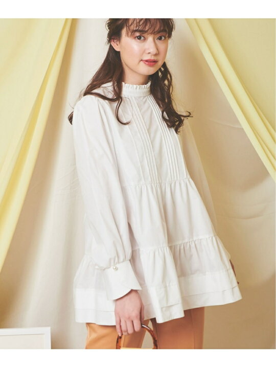 楽天市場】【SALE／70%OFF】ティアードチュニックブラウス Noela 