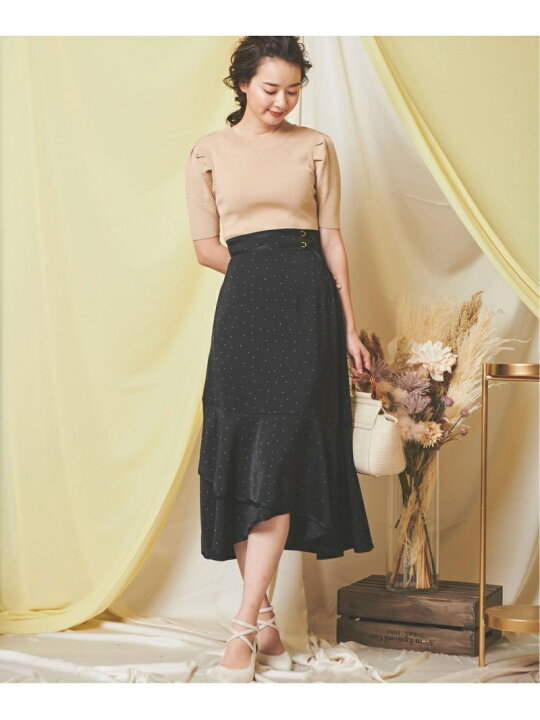 楽天市場】【SALE／70%OFF】ドットSKドッキングニットワンピ Noela 