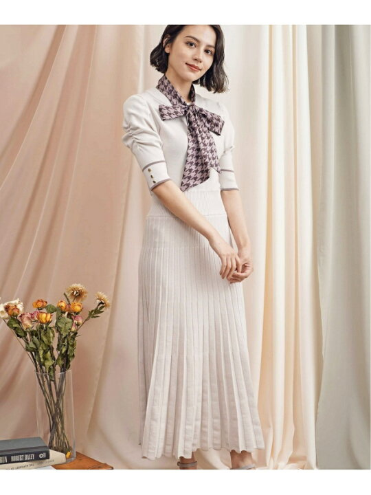 楽天市場】【SALE／60%OFF】スカーフセットニットワンピース Noela 