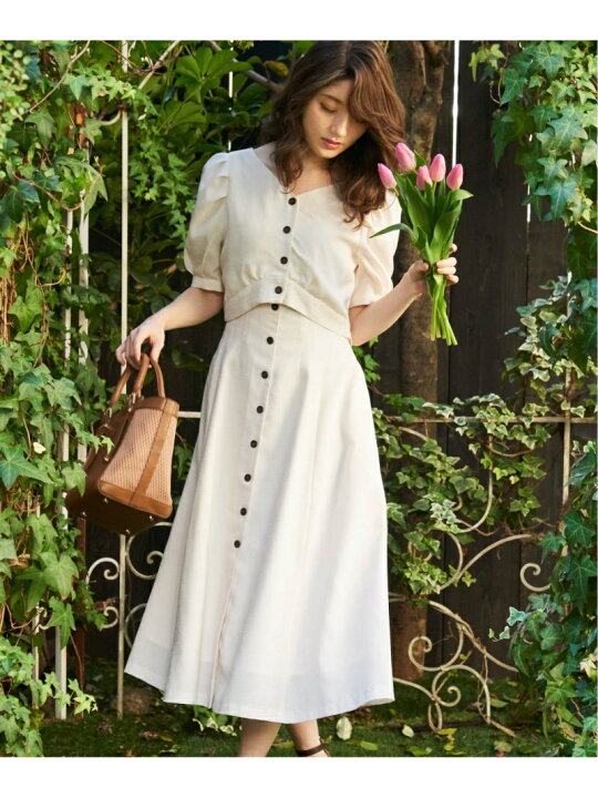 楽天市場】【SALE／70%OFF】リネンタッチワンピースセット Noela 