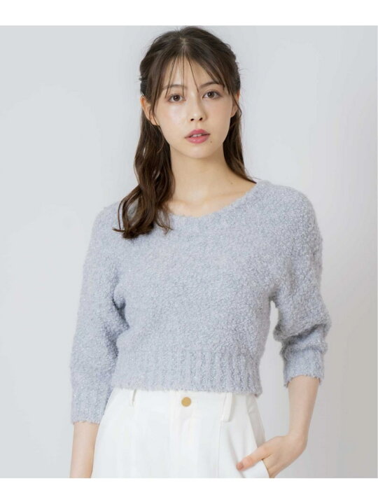 楽天市場】【SALE／30%OFF】スラブきらきらニット Noela ノエラ 