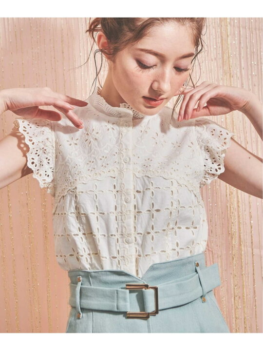楽天市場】【SALE／70%OFF】コットンレースブラウス Noela ノエラ 