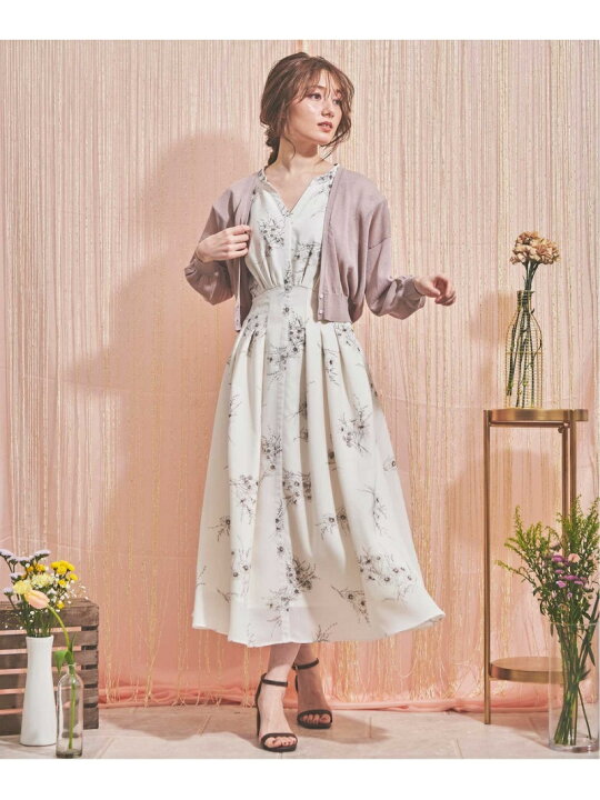 楽天市場】【SALE／70%OFF】【美人百花8月号掲載】スケッチフラワー柄  