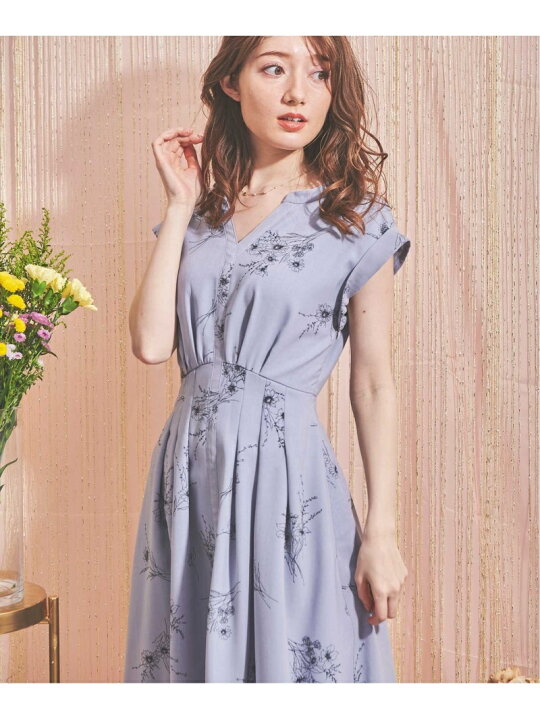 楽天市場】【SALE／70%OFF】【美人百花8月号掲載】スケッチフラワー柄  