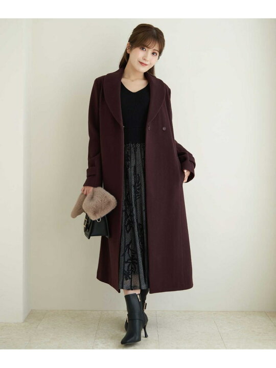 楽天市場】【SALE／70%OFF】フェイクファーショールカラーコート Noela 