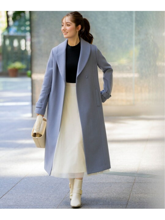 楽天市場】【SALE／60%OFF】フェイクファーショールカラーコート Noela  