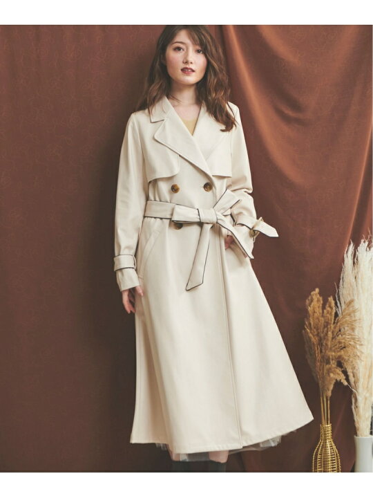 楽天市場】【SALE／60%OFF】エコレザートレンチコート Noela ノエラ  