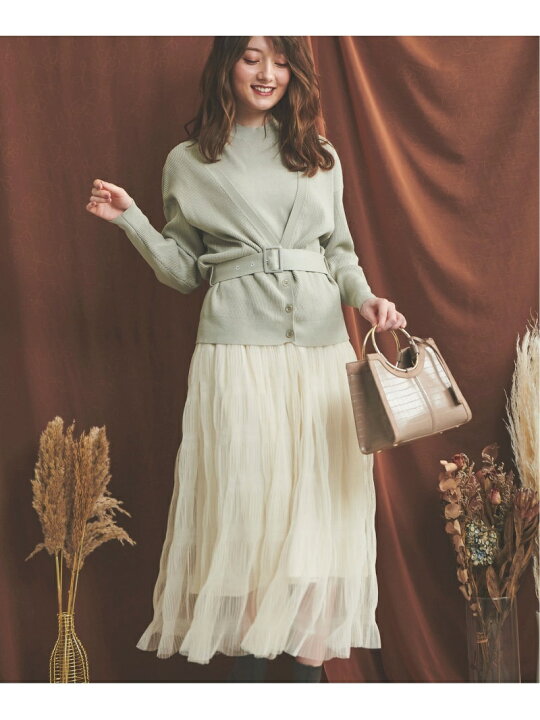 楽天市場】【SALE／70%OFF】ドッキングワンピアンサンブル Noela 