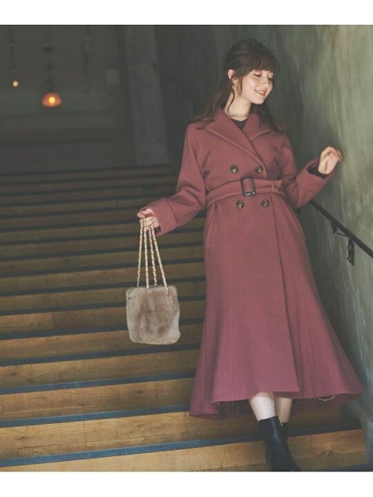 楽天市場】【SALE／60%OFF】マーメイドウールコート Noela ノエラ 
