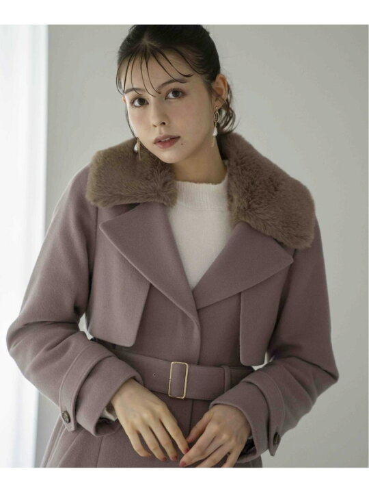 ノエラ ウールファーコート 36,900円から値下げ 4way