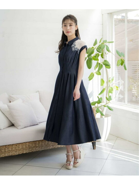 楽天市場】【SALE／20%OFF】刺繍シアーワンピース Noela ノエラ 