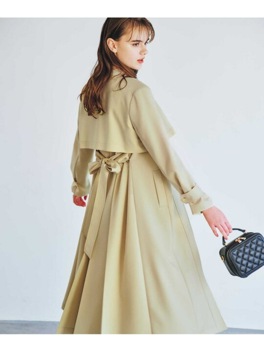 楽天市場】【SALE／50%OFF】バックプリーツロングコート Noela ノエラ 