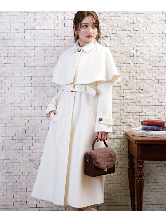 楽天市場】【SALE／60%OFF】2WAYケープウールコート Noela ノエラ 