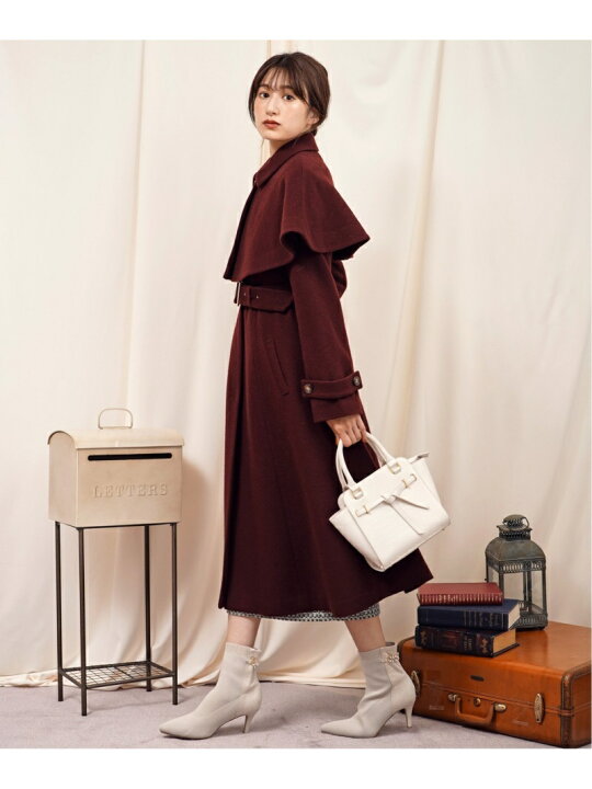 楽天市場】【SALE／60%OFF】2WAYケープウールコート Noela ノエラ 