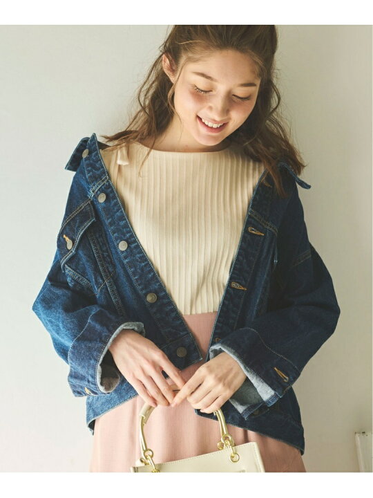楽天市場】【SALE／70%OFF】ルーズデニムジャケット Noela ノエラ 