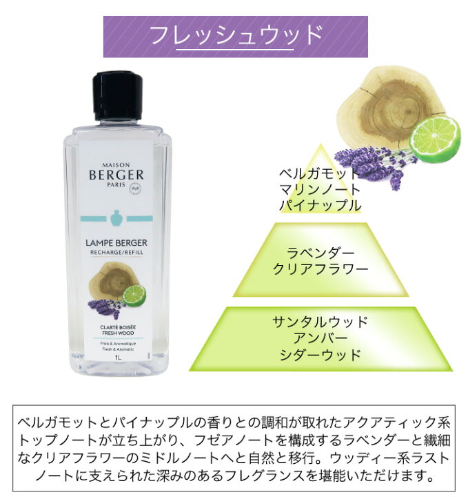 楽天市場】【 正規品 】ランプベルジェオイル 【 MBフレッシュウッド 