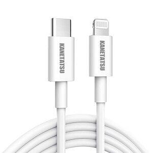 USB-C & CgjO P[u 1.0m zCg Apple MFiF RoHSF USB PDΉ [d y [d f[^] KANETATSU iPhone 13/13 Pro/12/SE(2) eΉ