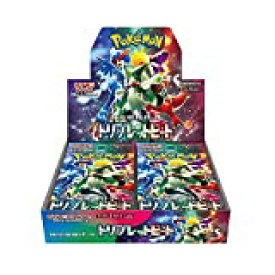シュリンクなし　未開封　ポケモンカードゲーム スカーレット&バイオレット 強化拡張パック トリプレットビート BOX　ポケモン　株ポケ