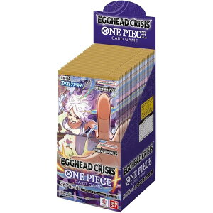 �o���_�C ONE PIECE�J�[�h�Q�[�� �G�N�X�g���u�[�X�^�[ EGGHEAD CRISIS EB-04 BOX 24�p�b�N����
