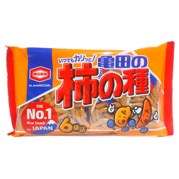 亀田製菓 亀田の柿の種 6袋詰(190g) 新潟 お土産 米菓 越後まんぷく堂 亀田製菓 亀田の柿の種6袋詰 190g×12袋