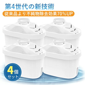 【訳あり】浄水フィルター 4個セット 8個セット カートリッジ 日本仕様 浄水器 浄水 ポット 互換用ブリタ適合カートリッジ 交換用 浄水器用 カートリッジ 新旧型ポート対応 ろ過フィルター 防災グッズ 非常用 節約グッズ