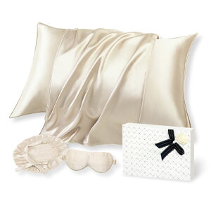 シルク3点セット シルクアイマスク 遮光 シルクナイトキャップ シルク枕カバー シルク100% ヘアケア 快眠グッズ 安眠グッズ おしゃれ 柔らかい 美容 美髪 美肌 寝癖軽減 抗菌防臭 保湿 髪 蚕