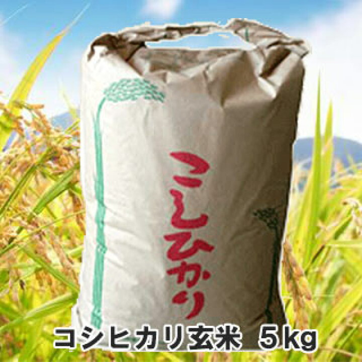 楽天市場】【 令和7年産 】コシヒカリ こしひかり 玄米 5kg 三重県産 