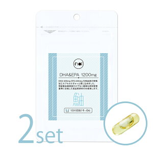 noi DHA&EPA 1200mg �T�v�� 2�܃Z�b�g
