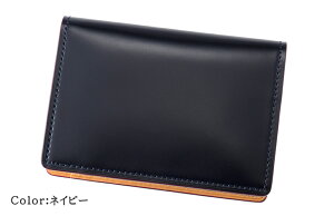 二つ折り 2面 パスケース メンズ キプリス CYPRIS パス入れ オイルシェルコードバン & ヴァケッタレザー 定期入れ 5472 本革 日本製